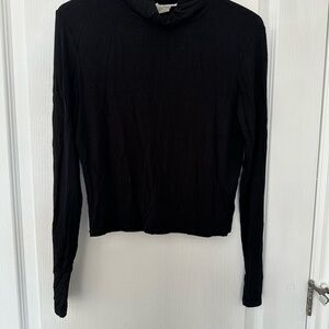 Black Long Sleeve Women's Top
